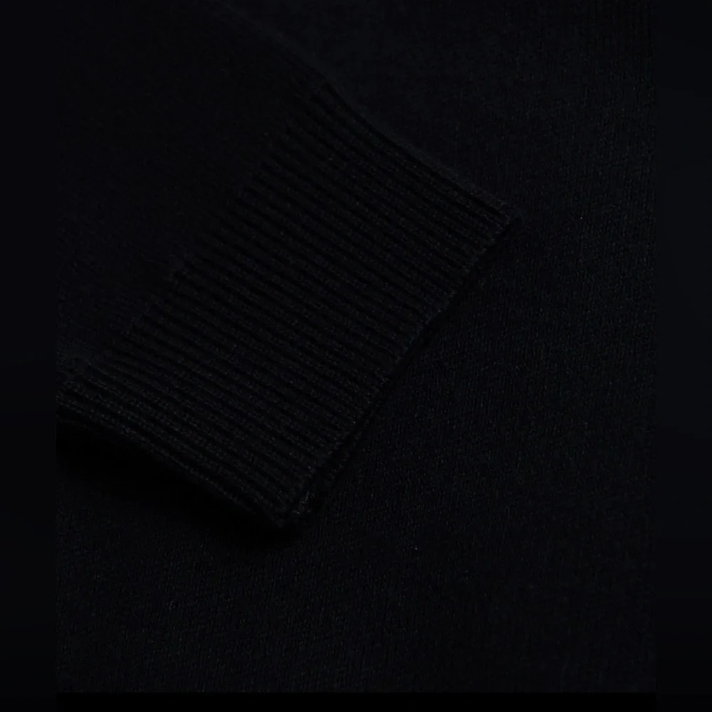 BALMAIN Kids Midnight Knit Pullover Buttoned Shoulder Logo Patch 12Y €550 - Picture 5 of 6